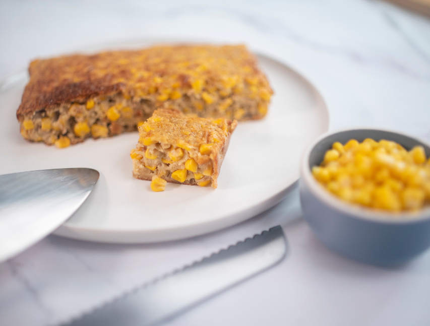 Budin cremoso de maíz