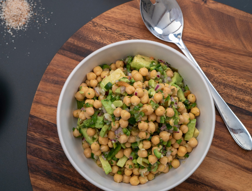 Ensalada de garbanzos y jalapeño Richly