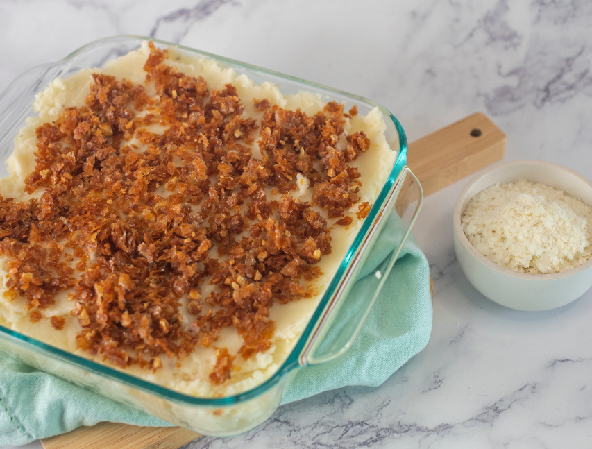 Pastel de papa y chorizo