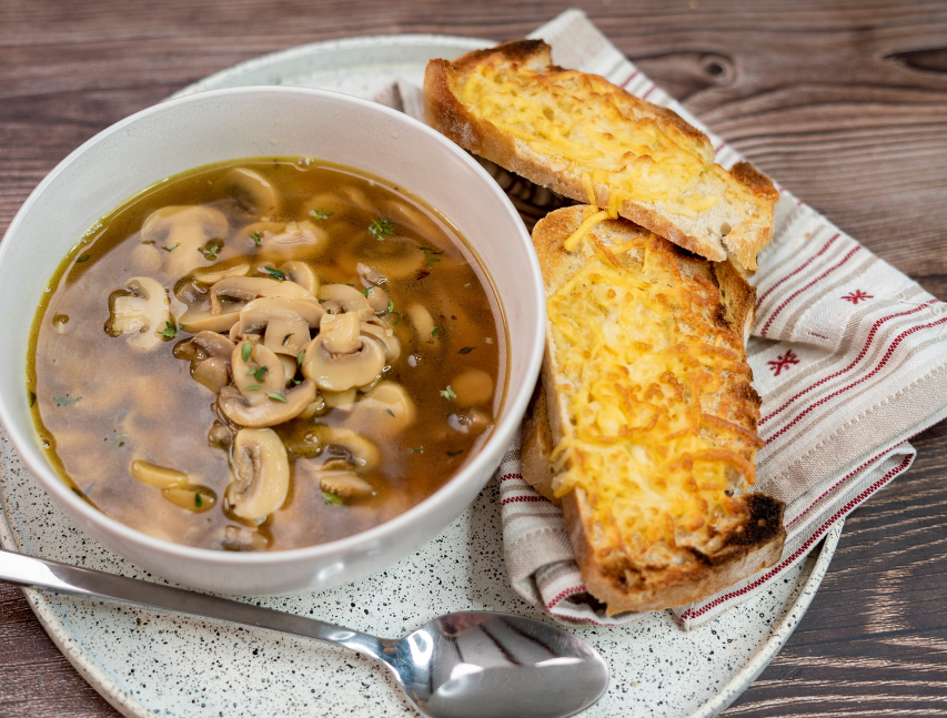 Sopa de hongos