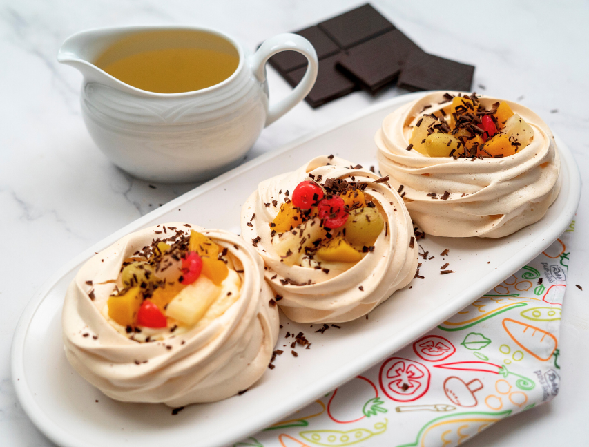 Pavlova de frutas Richly