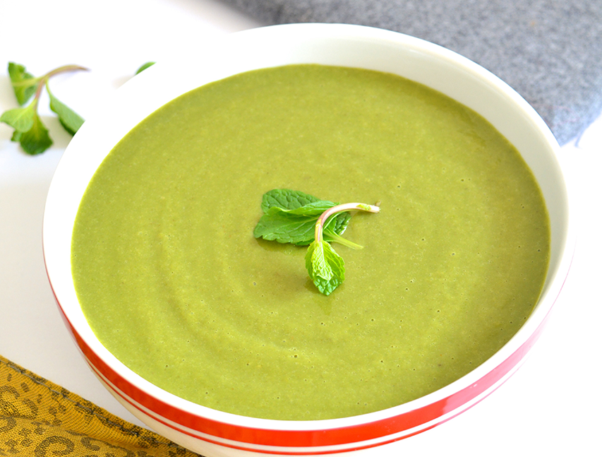 Crema de guisantes