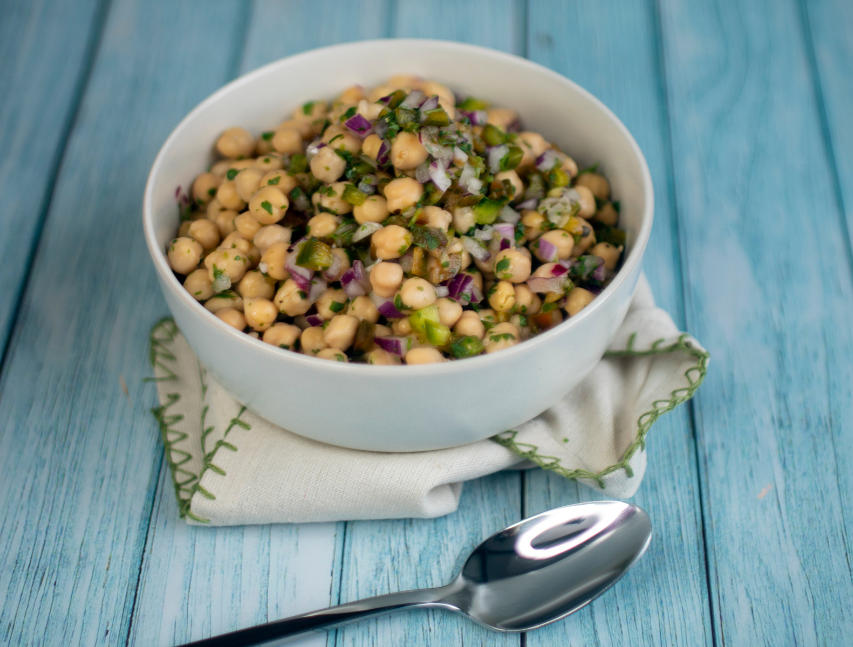 Ceviche de garbanzos